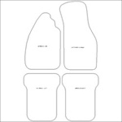 VW Beetle LHD Car Mats